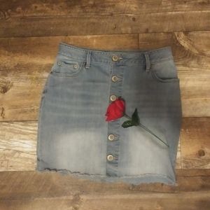 Maurices Denium mini skirt